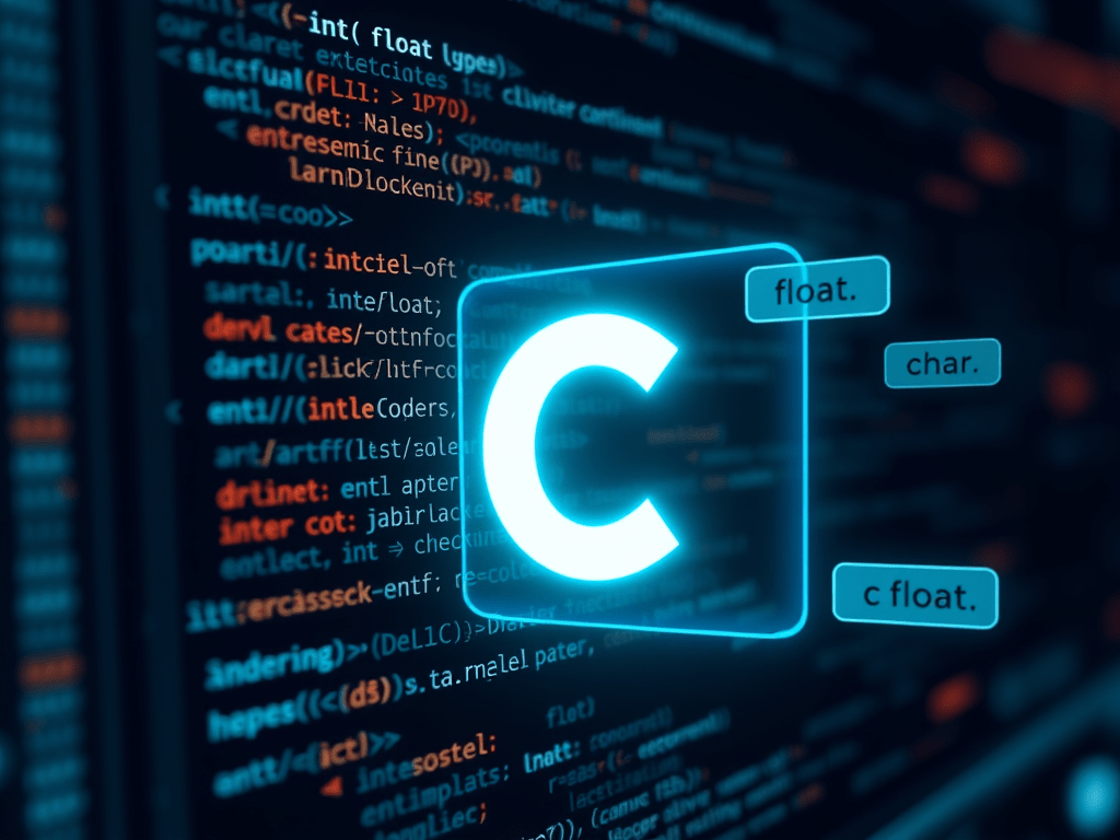 C Yazılım Dilinde Temel Veri Tipleri ve&nbsp;Kullanımı